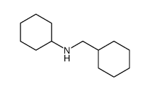 (cyclohexylmethyl)cyclohexylamine结构式