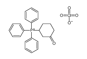 (3-oxocyclohexyl)-triphenylphosphanium,perchlorate Structure