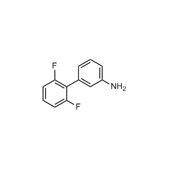2',6'-二氟-[1,1'-联苯]-3-胺结构式