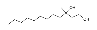 3-methyl-dodecane-1,3-diol Structure