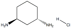 (1S,3S)-cyclohexane-1,3-diaMine hydrochloride结构式