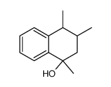 Opt.-inakt. 4-Hydroxy-1.2.4-trimethyl-1.2.3.4-tetrahydro-naphthalin结构式