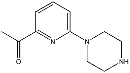 1-[6-(1-piperazinyl)-2-pyridinyl]ethanone Structure