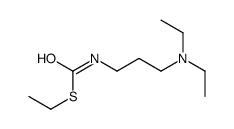 S-ethyl N-[3-(diethylamino)propyl]carbamothioate结构式