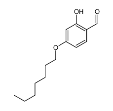 4-heptoxy-2-hydroxybenzaldehyde结构式