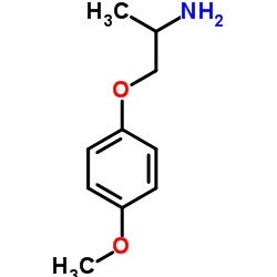 1-(4-Methoxyphenoxy)-2-propanamine结构式
