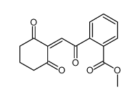 methyl 2-[2-(2,6-dioxocyclohexylidene)acetyl]benzoate Structure