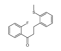 2'-FLUORO-3-(2-THIOMETHYLPHENYL)PROPIOPHENONE picture