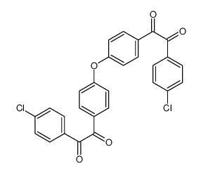 1-(4-chlorophenyl)-2-[4-[4-[2-(4-chlorophenyl)-2-oxoacetyl]phenoxy]phenyl]ethane-1,2-dione Structure