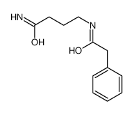 4-[(2-phenylacetyl)amino]butanamide结构式