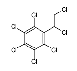 1,2,3,4,5-pentachloro-6-(1,2-dichloroethyl)benzene结构式