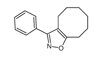 3-phenyl-4,5,6,7,8,9-hexahydrocycloocta[d][1,2]oxazole结构式