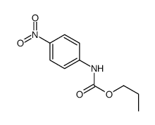 propyl N-(4-nitrophenyl)carbamate结构式