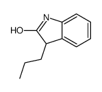 3-propyl-1,3-dihydroindol-2-one Structure