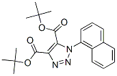 1-(Naphthalen-1-yl)-1H-1,2,3-triazole-4,5-dicarboxylic acid di-tert-butyl ester结构式