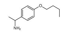 BENZYLAMINE, p-BUTOXY-alpha-METHYL-结构式