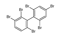 1,2,4-tribromo-3-(2,4,6-tribromophenyl)benzene结构式