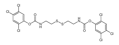 di-trichloro-2,4,5 phenoxycarbonyl N,N'-cystamine结构式