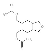 5,6-Isobenzofurandimethanol,octahydro-, 5,6-diacetate Structure