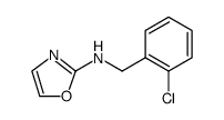 2-Oxazolamine, N-[(2-chlorophenyl)methyl] Structure