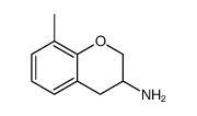 2H-1-Benzopyran-3-amine, 3,4-dihydro-8-methyl Structure