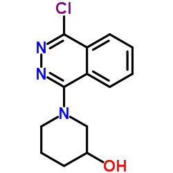 1-(4-Chloro-1-phthalazinyl)-3-piperidinol结构式