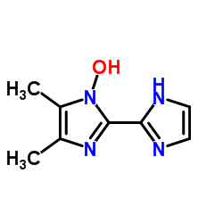 4,5-Dimethyl-1H,1'H-2,2'-biimidazol-1-ol Structure