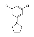 PYRROLIDINE, 1-(3,5-DICHLOROPHENYL)- structure