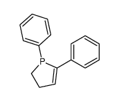 1,5-diphenyl-2,3-dihydro-1H-phosphole Structure