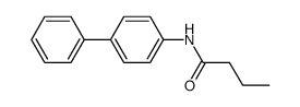 N-([1,1'-biphenyl]-4-yl)butyramide Structure