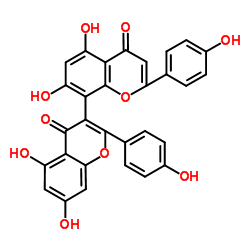 3,8'-Biapigenin structure