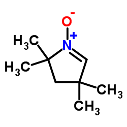3,3,5,5-tetramethyl-1-pyrroline n-oxide structure