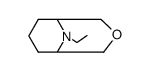 3-Oxa-9-azabicyclo[3.3.1]nonane,9-ethyl- structure