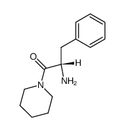 (S)-1-(2-AMINO-1-OXO-3-PHENYLPROPYL)-PIPERIDINE structure