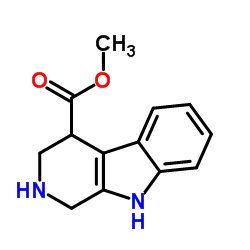 methyl 2,3,4,9-tetrahydro-1H-pyrido[3,4-b]indole-4-carboxylate structure