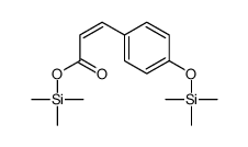 4-(Trimethylsilyl)oxycinnamic acid trimethylsilyl ester结构式