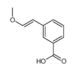 3-(2-methoxyethenyl)benzoic acid Structure
