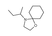 4-(sec-butyl)-1-oxa-4-azaspiro[4.5]decane结构式