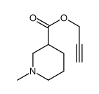prop-2-ynyl 1-methylpiperidine-3-carboxylate结构式