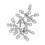 Ru6(CO)17(μ4-S)2结构式