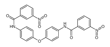 3-nitro-N-[4-[4-[(3-nitrobenzoyl)amino]phenoxy]phenyl]benzamide Structure