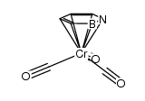 (1,2-dihydro-1,2-azaborine)tricarbonyl chromium结构式
