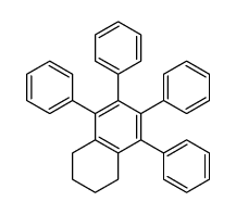 5,6,7,8-tetraphenyl-1,2,3,4-tetrahydronaphthalene Structure