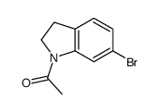 1-(6-溴吲哚啉-1-基)乙酮结构式