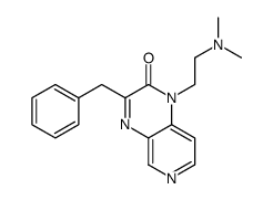 3-benzyl-1-[2-(dimethylamino)ethyl]pyrido[3,4-b]pyrazin-2-one Structure