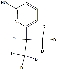 2-Hydroxy-6-(iso-propyl-d7)-pyridine结构式