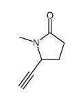 2-Pyrrolidinone,5-ethynyl-1-methyl-(9CI) structure
