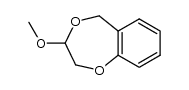 (RS)-3-methoxy-2,3-dihydro-5H-1,4-benzodioxepin Structure