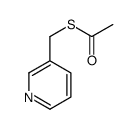 S-(pyridin-3-ylmethyl) ethanethioate结构式