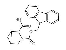 Fmoc-trans-3-azabicyclo[3.1.0]hexane-2-carboxylic acid Structure